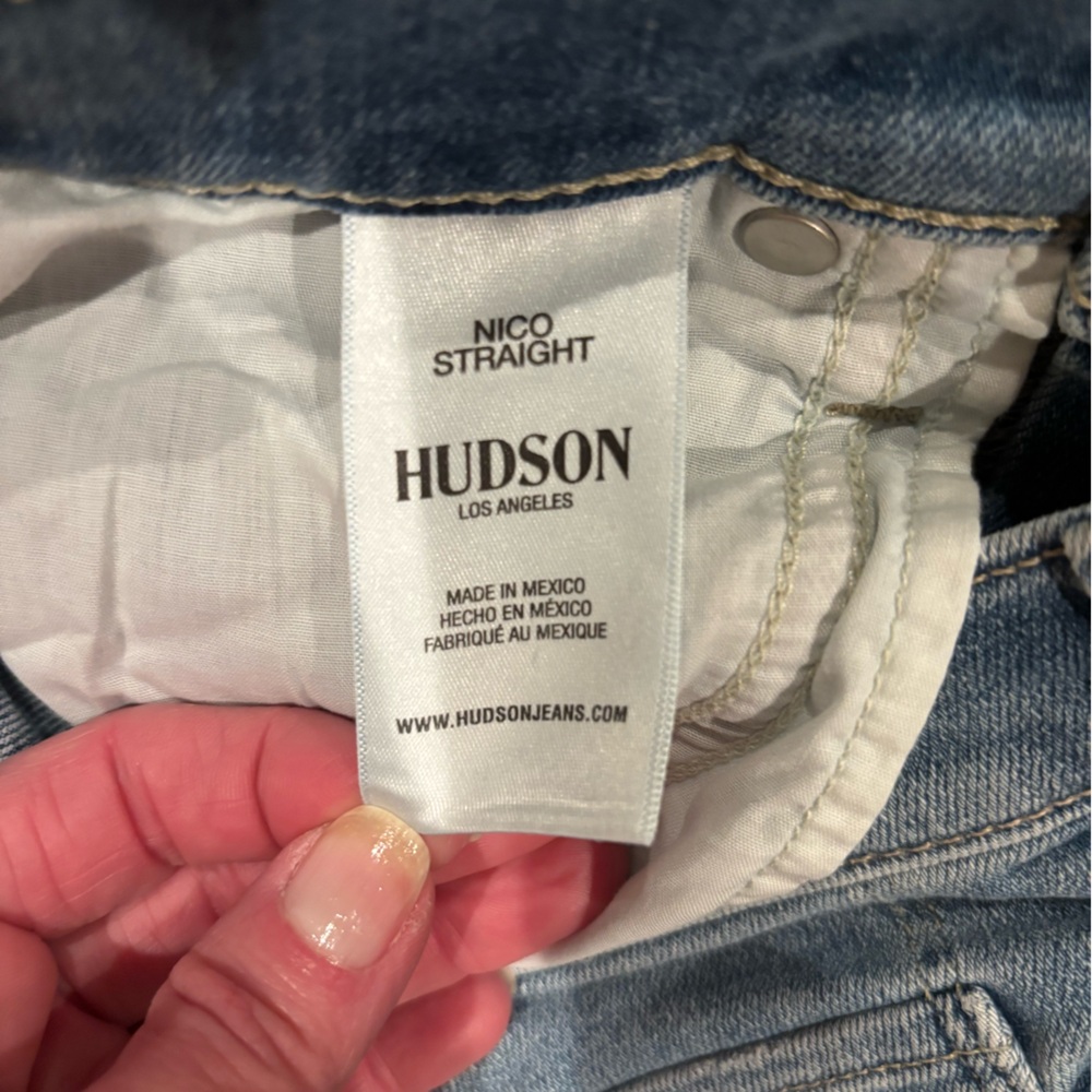 NWT Nico Mid-Rise Straight Ankle Jean - Picture 6 of 9